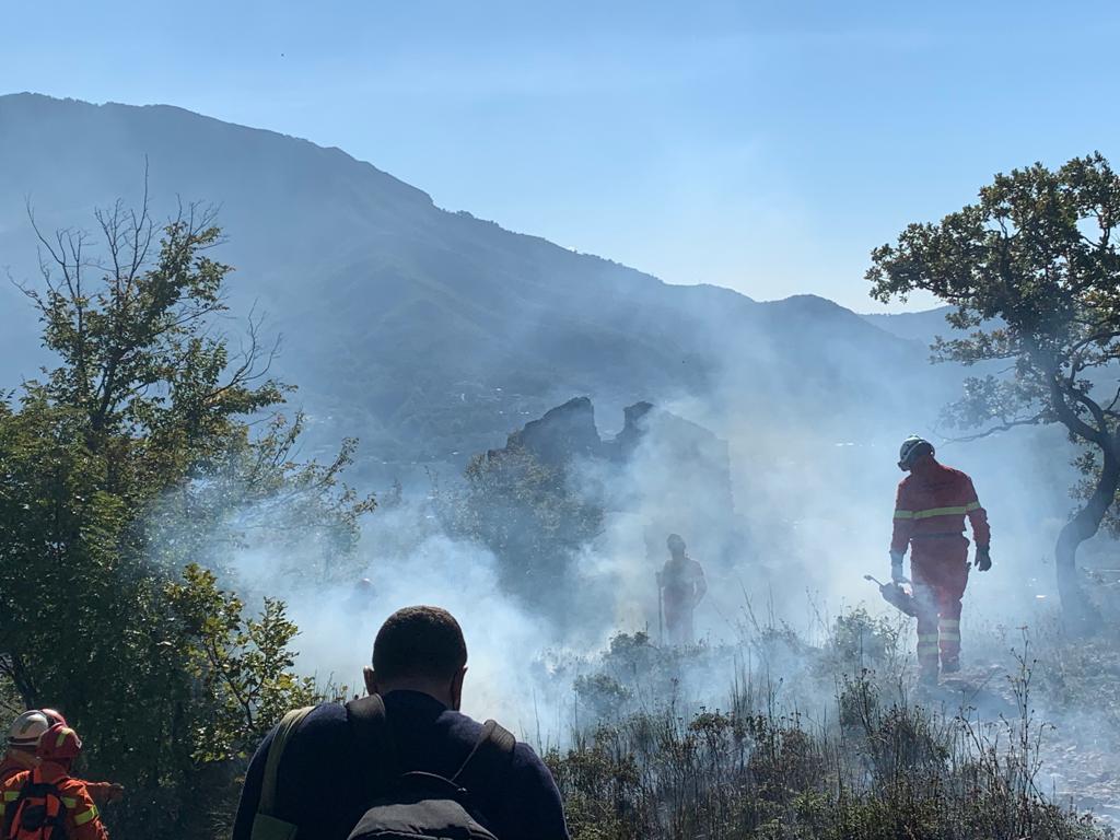 Incendi Caserta 