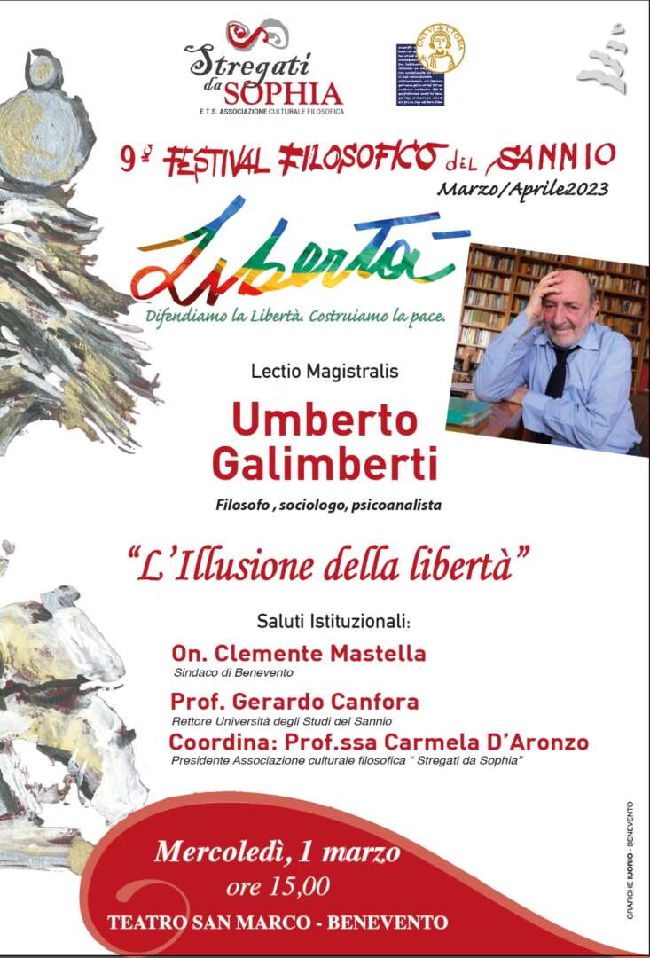 Al teatro San Marco appuntamento con il 'Festival Filosofico del Sannio