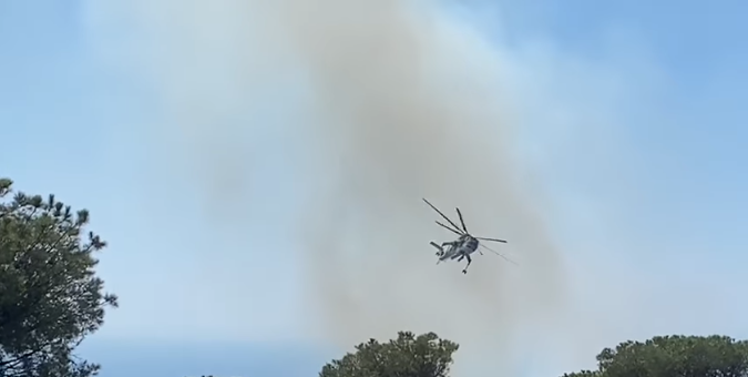 Incendio Napoli 