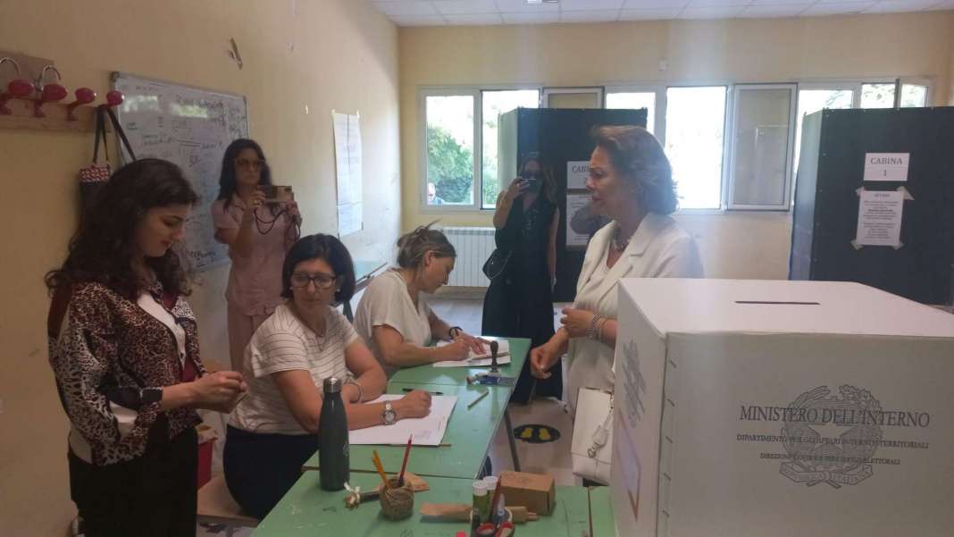 Elezioni Europee: Sandra Lonardo Ha Votato A Benevento