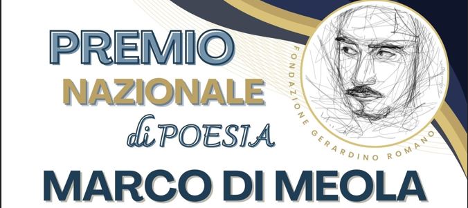Premio Nazionale di Poesia ‘Marco Di Meola’, domenica 23 la premiazione