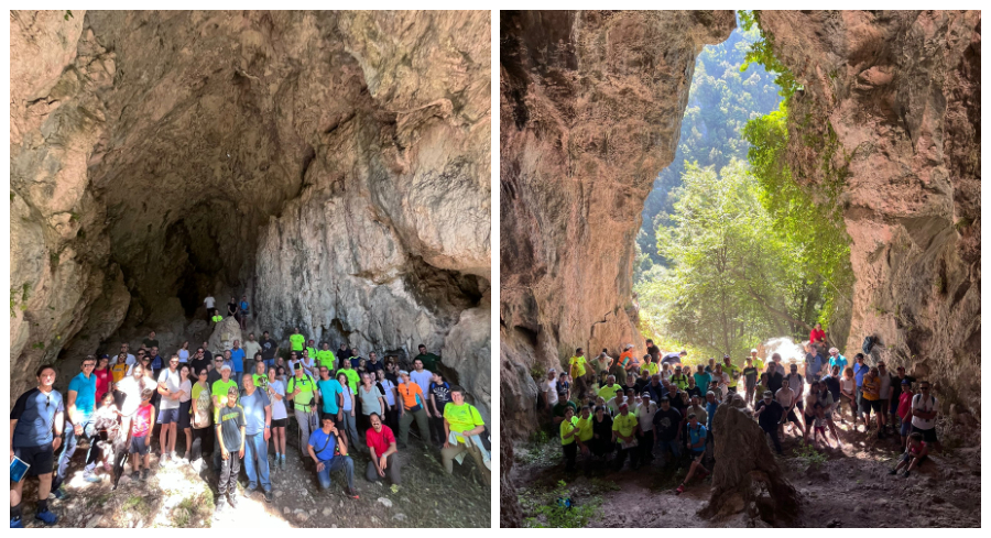 Monte Taburno, grotta della Pera: inaugurato il percorso