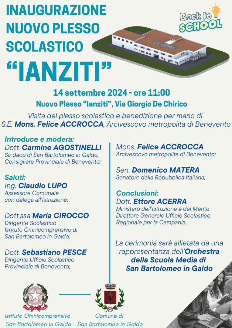 Inaugurazione anno 