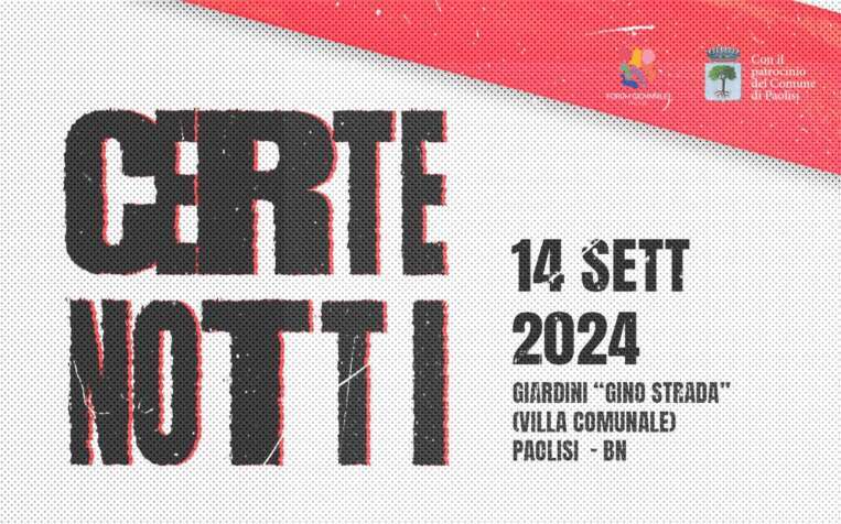 Paolisi in “Certe notti”, il Forum dei Giovani festeggia a colpi di comicità e buona musica