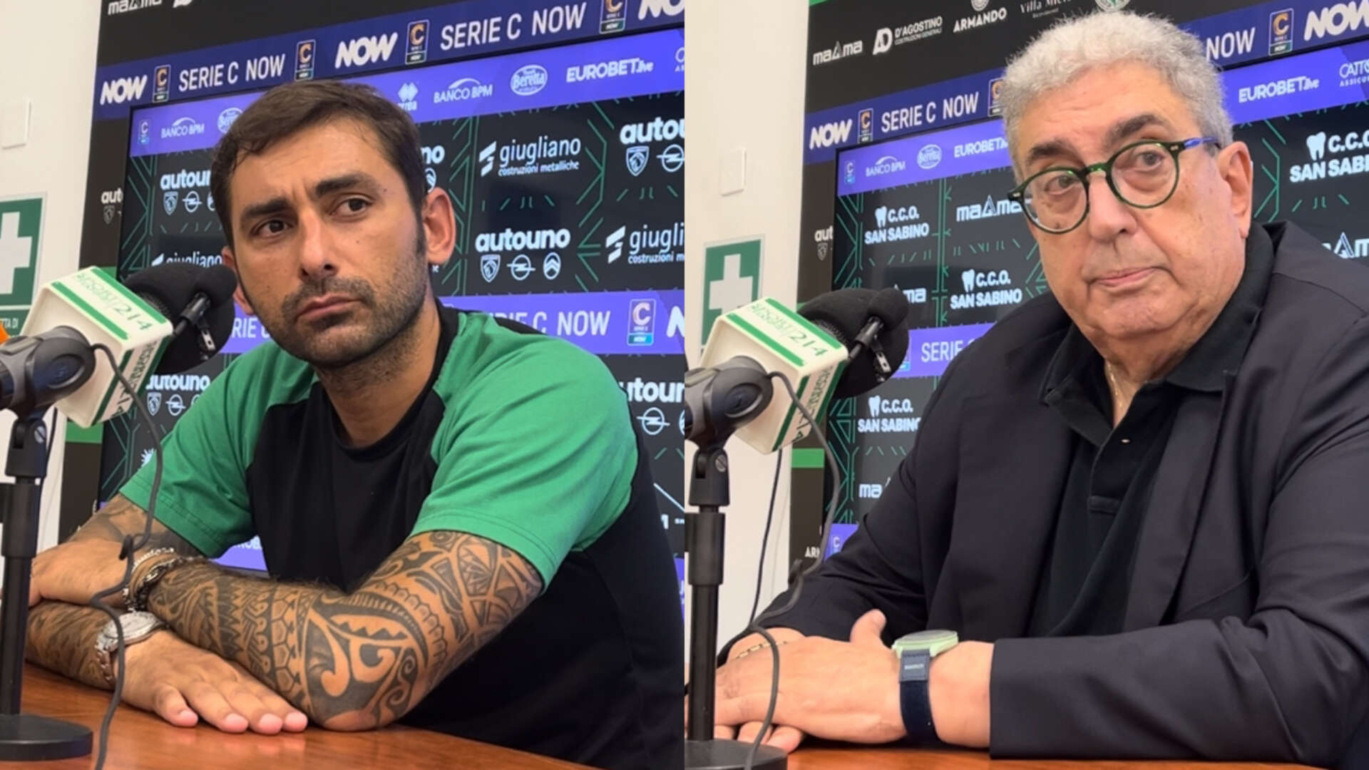 Avellino-Audace Cerignola, l’analisi di Perinetti e Pazienza