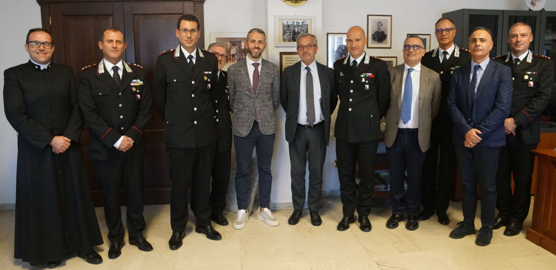 Saluto di commiato del Procuratore della Repubblica di Benevento al comando provinciale dei Carabinieri