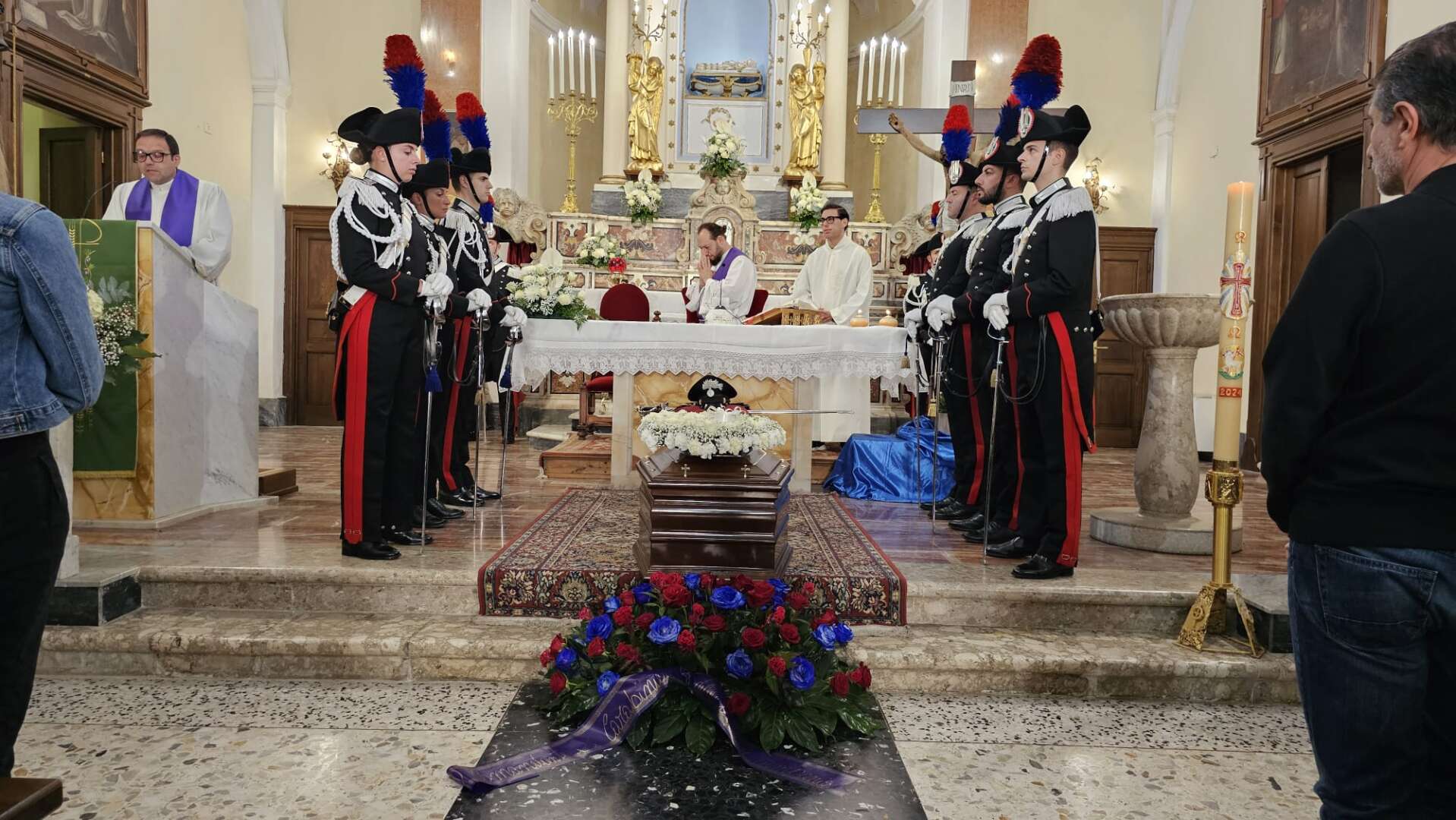 FOTO/ L’addio dei Carabinieri all’Appuntato Emilio Dattolo