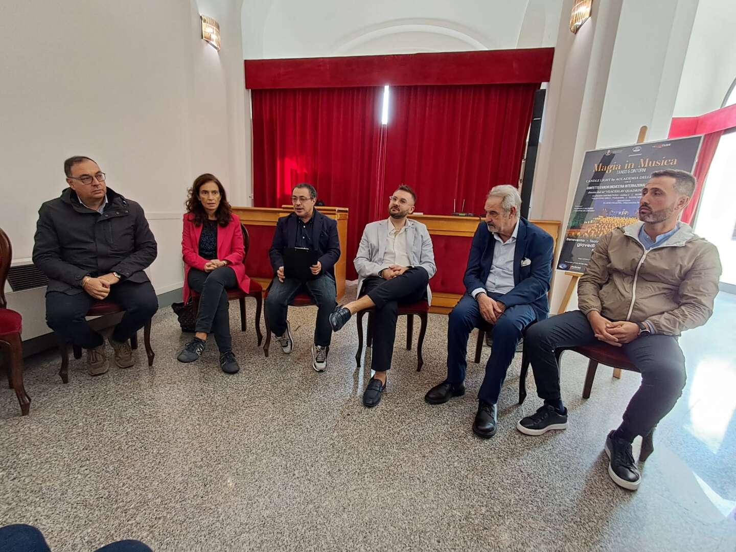 Benevento, la conferenza stampa dell’evento “Magia in musica Tango e dintorni”