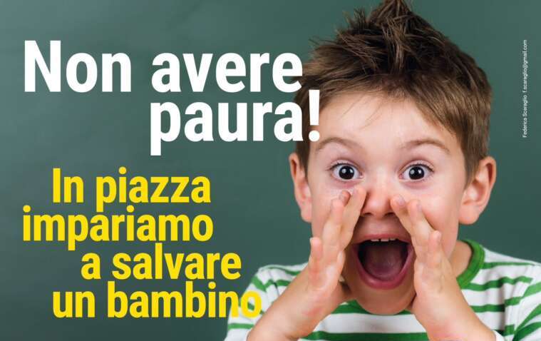 Domeniche della Salute: in piazza le manovre per salvare bambini dal soffocamento