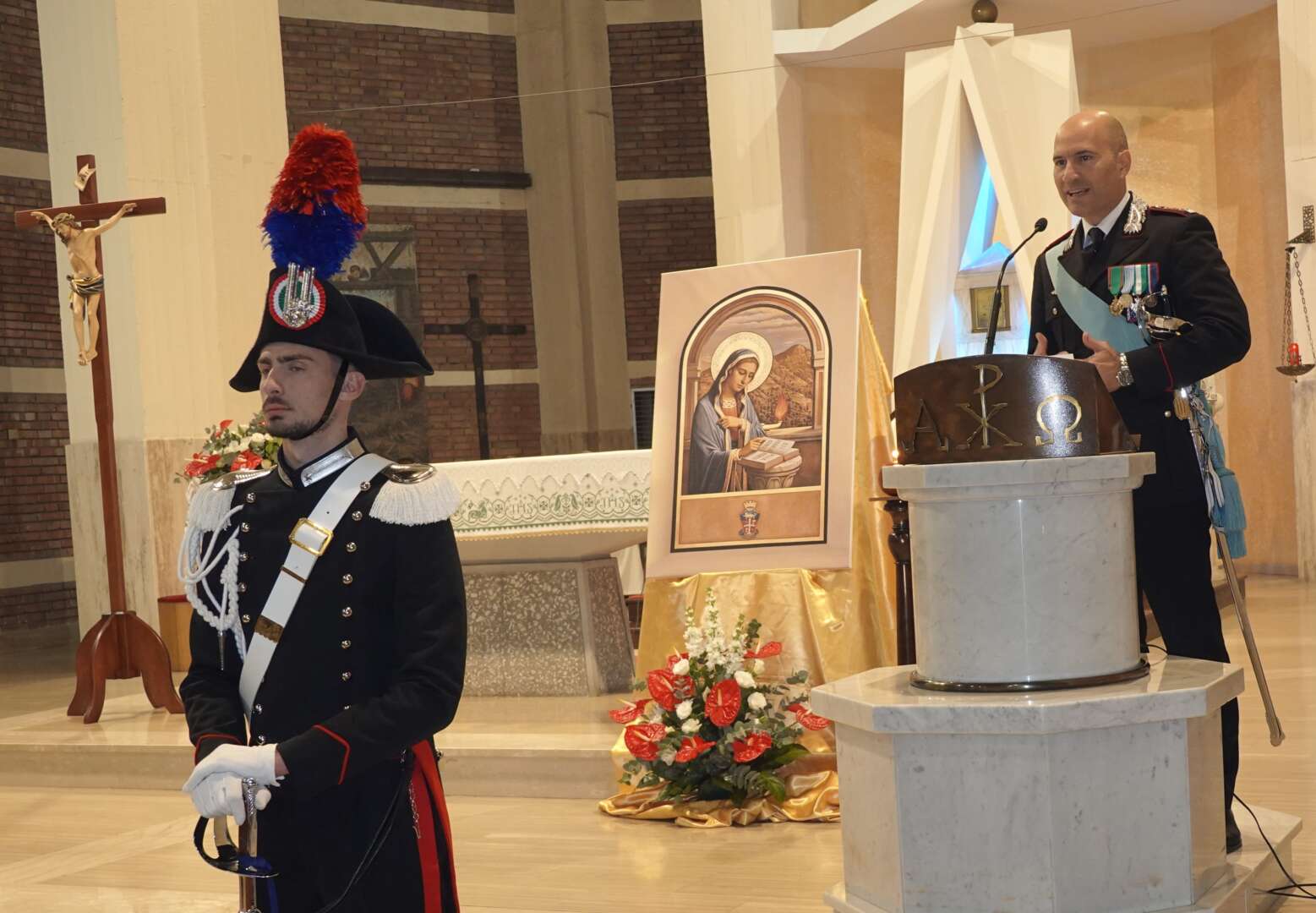 FOTO/ Celebrazione  della “Virgo Fidelis”, patrona dell’arma dei Carabinieri