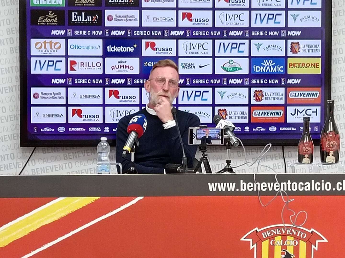 Benevento Turris, le parole di mister Conte: “Orgoglioso dei miei ragazzi, la squadra meritava il pareggio”