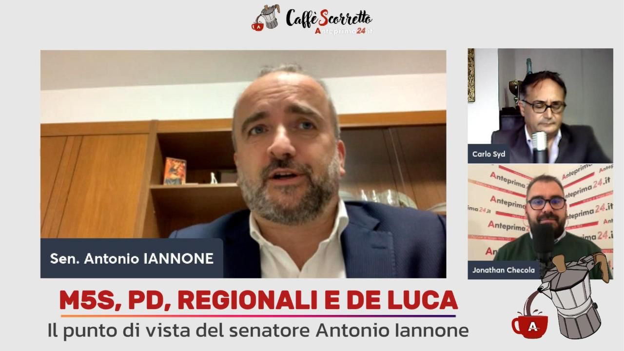 Caffe? (s)corretto – Regionali e centrodestra ne parliamo con il sen. Antonio Iannone – Episodio 1