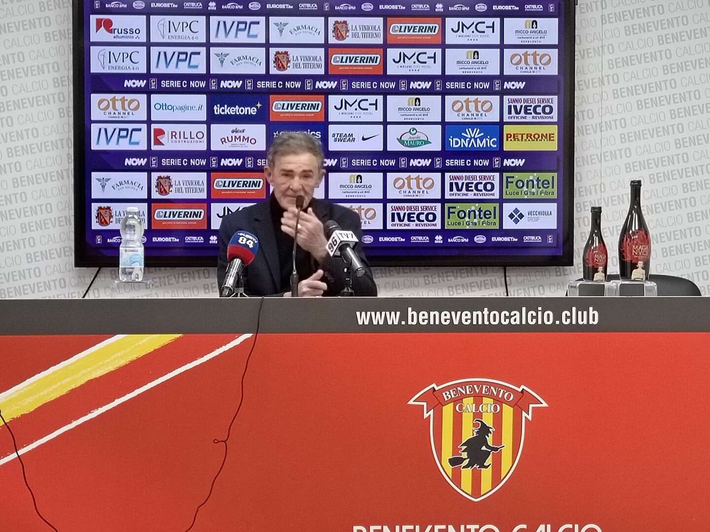 Benevento Cerignola, mister Auteri si tiene stretto il punto: “Un tempo per parte, cresciuti alla distanza”