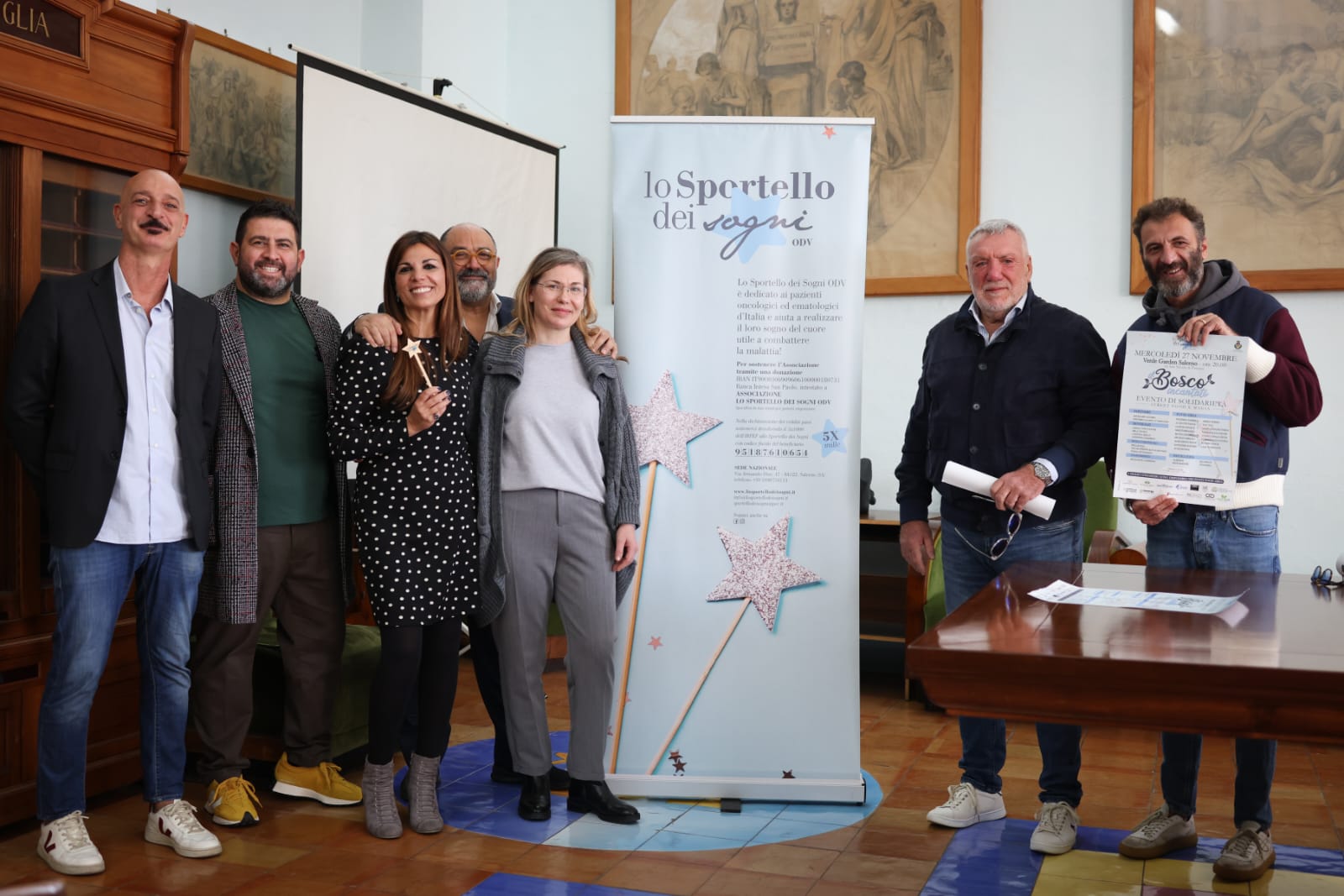 Lo ‘Sportello dei Sogni’ in campo per i malati oncologici