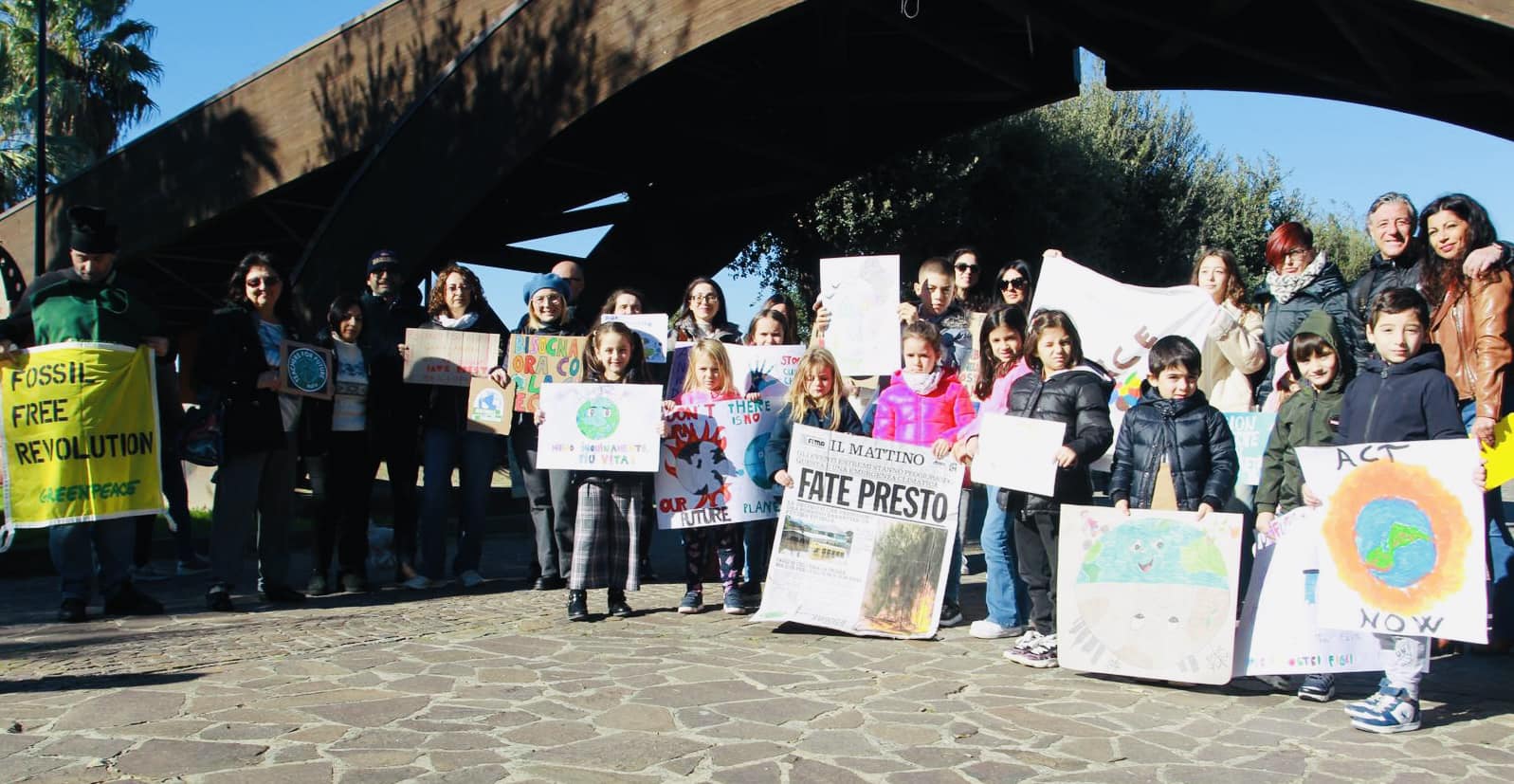 Crisi climatica, a Cardito cerchi di protesta delle Mamme Ribelli