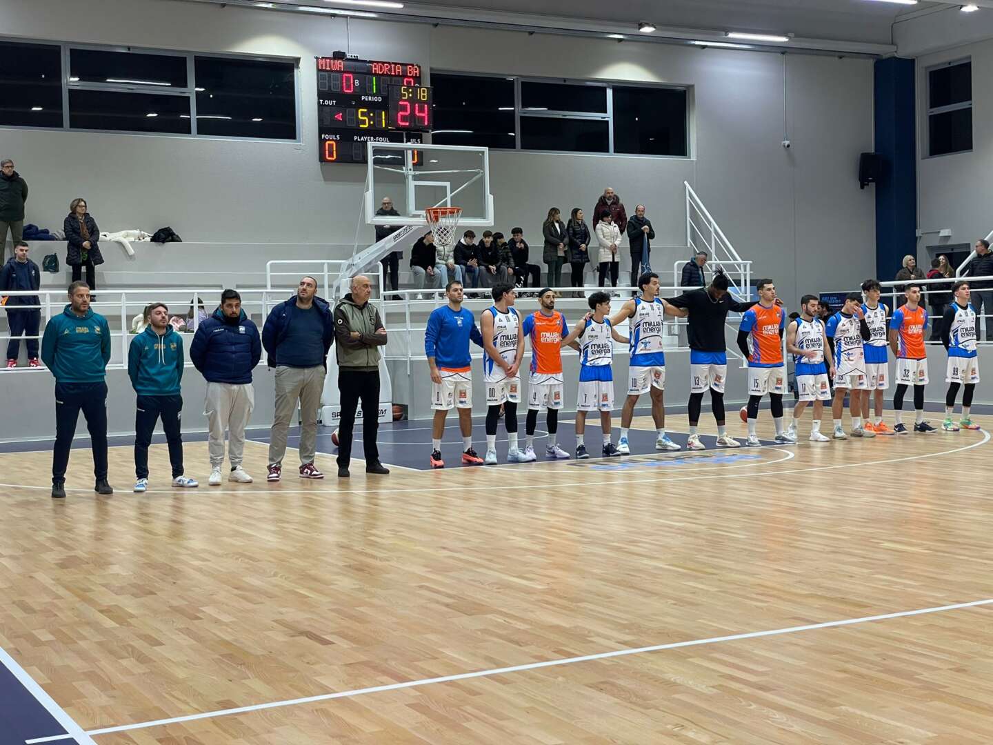 Basket, la Miwa si arrende sulla sirena all’Adria Bari