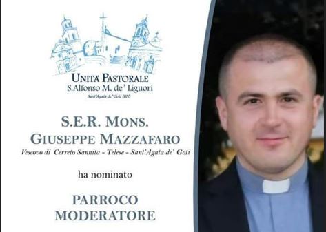 Sant’Agata, il Vescovo nomina il nuovo Parroco moderatore