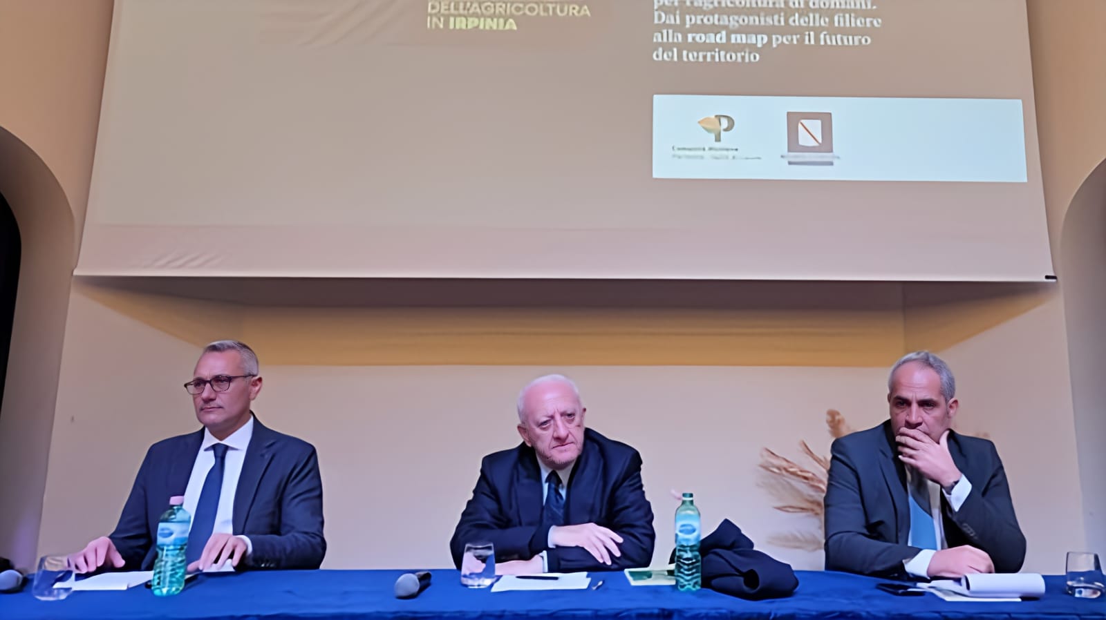 De Luca fa il bis in Irpinia: “Qui le migliore risorse agricole”