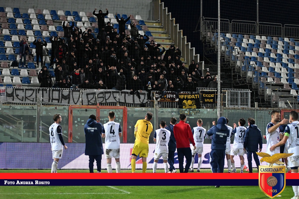 Casertana col morale alto: sabato al Pinto ci sarà il Trapani di Capuano