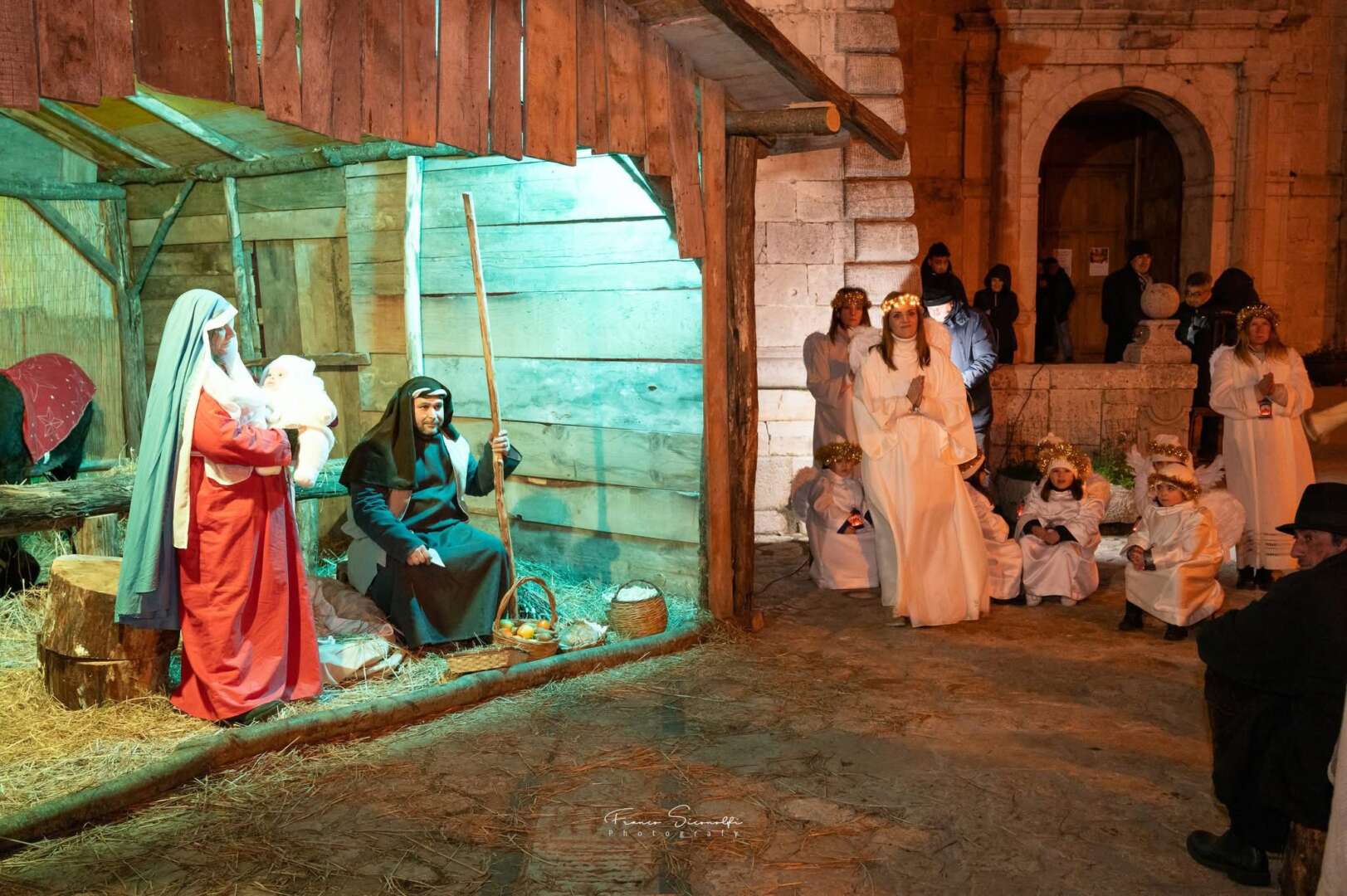 Guardia Lombardi, Betlemme in borgo: affascinante rievocazione della natività