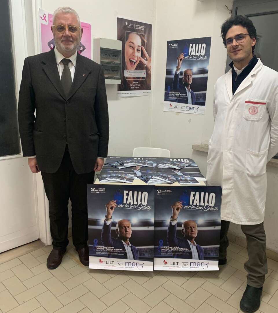 Grande successo per la campagna prevenzione tumori maschili “LILT for MEN”