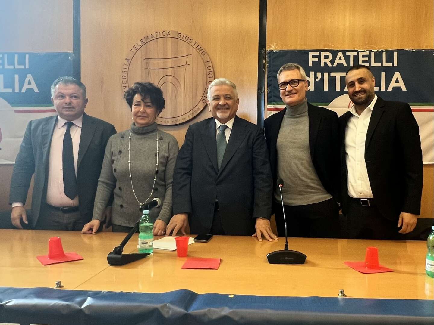 FOTO/ Fratelli d’Italia fa il punto sul 2024 e lancia la sfida Regionali, Matera: “Io candidato per trascinare il partito”