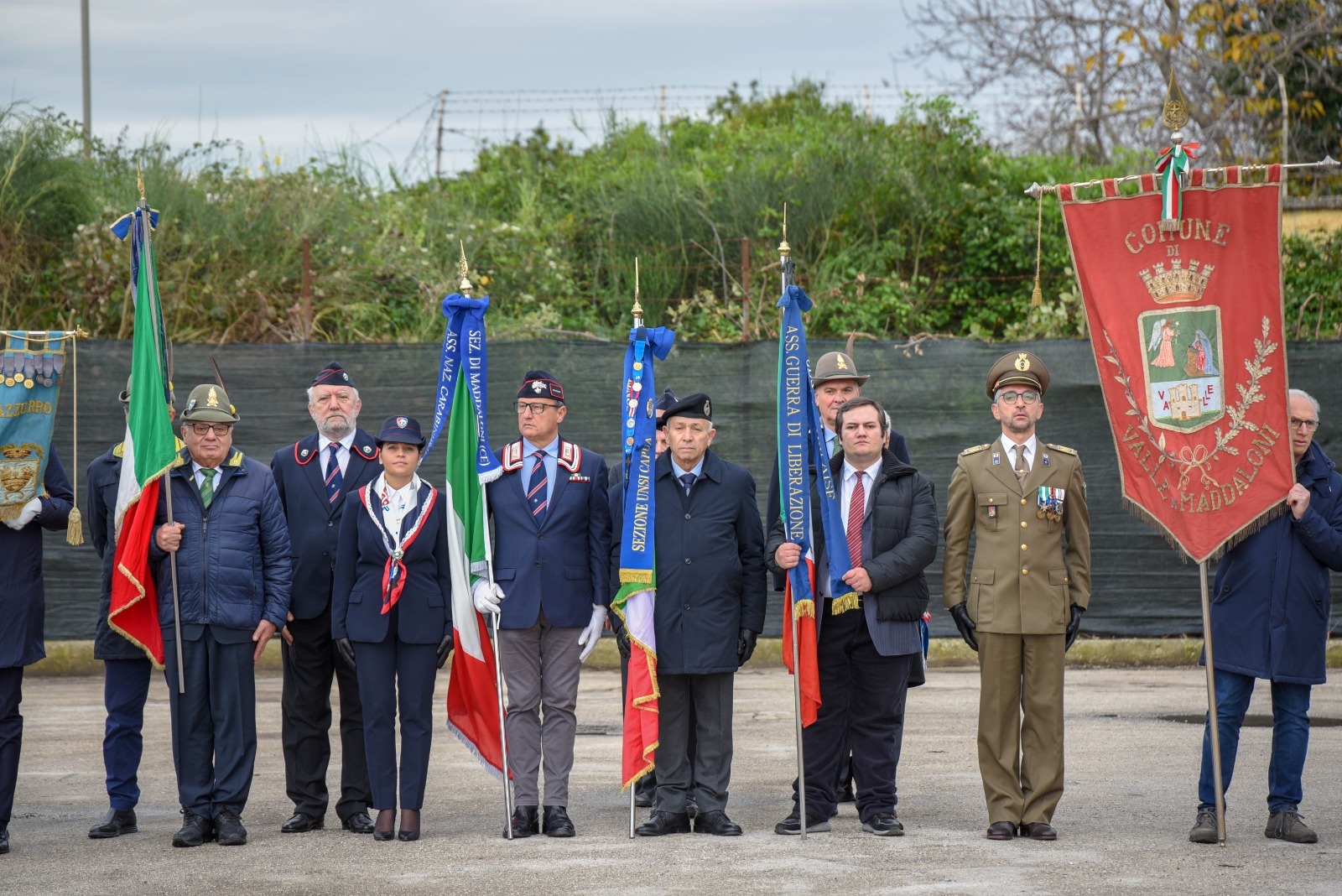 Maddaloni, l’Associazione Guerra di Liberazione di Arpaise presente al cambio del Comandante della Scuola di Commissariato dell’Esercito