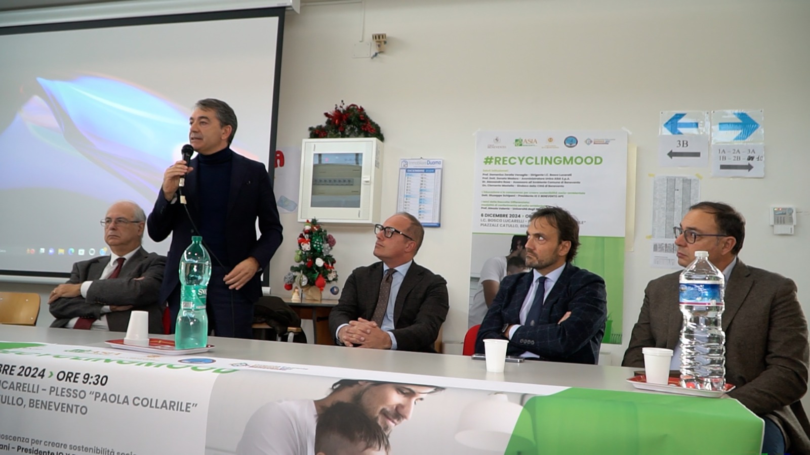 ‘Recyclinmood’, presentato il progetto presso la ‘Bosco Lucarelli’