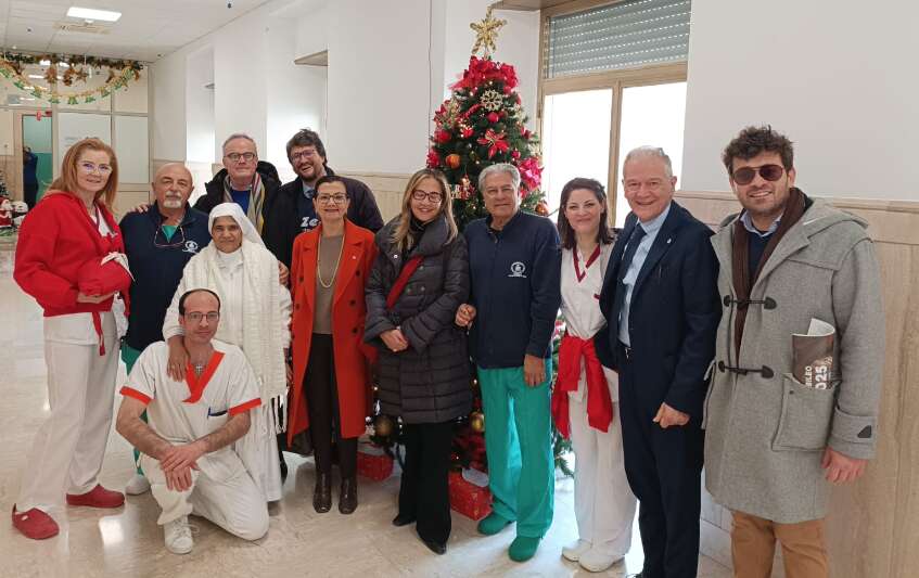 Un sorriso dalla befana al Fatebenefratelli di Benevento con il Rotary Club