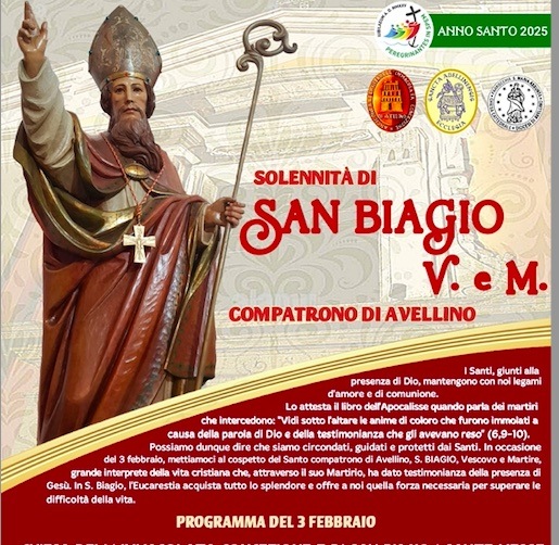 L’Arciconfraternita celebra il Patrono San Biagio Vescovo