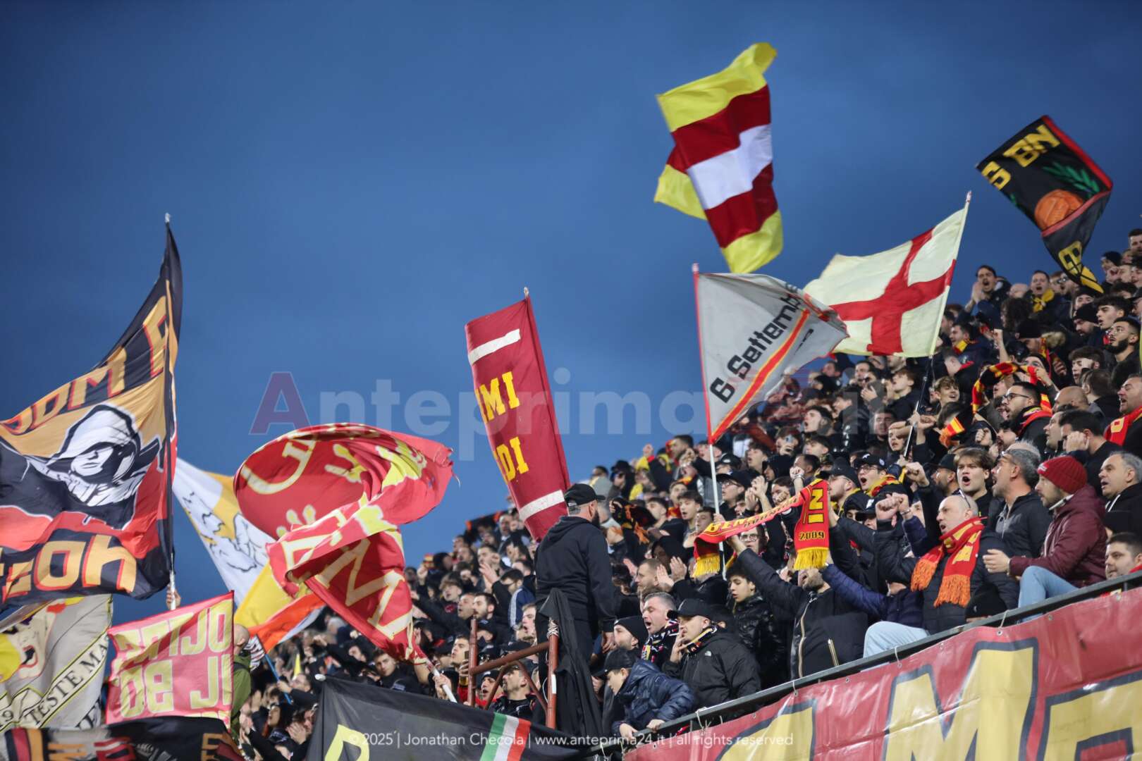 Benevento Catania, un’altalena di emozioni: LE FOTOGRAFIE