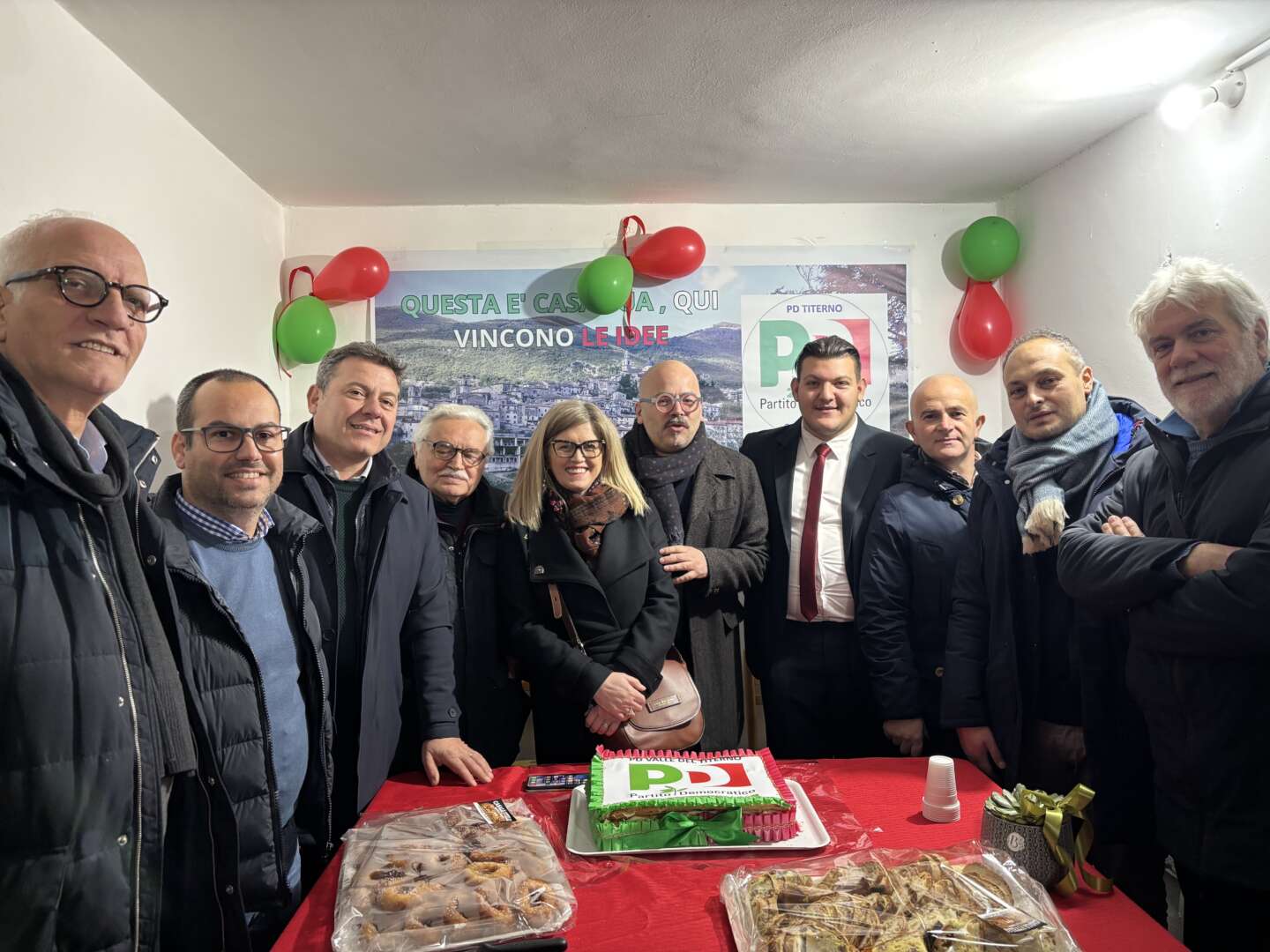 Pd Titerno, inaugurata nuova sede a Cusano Mutri