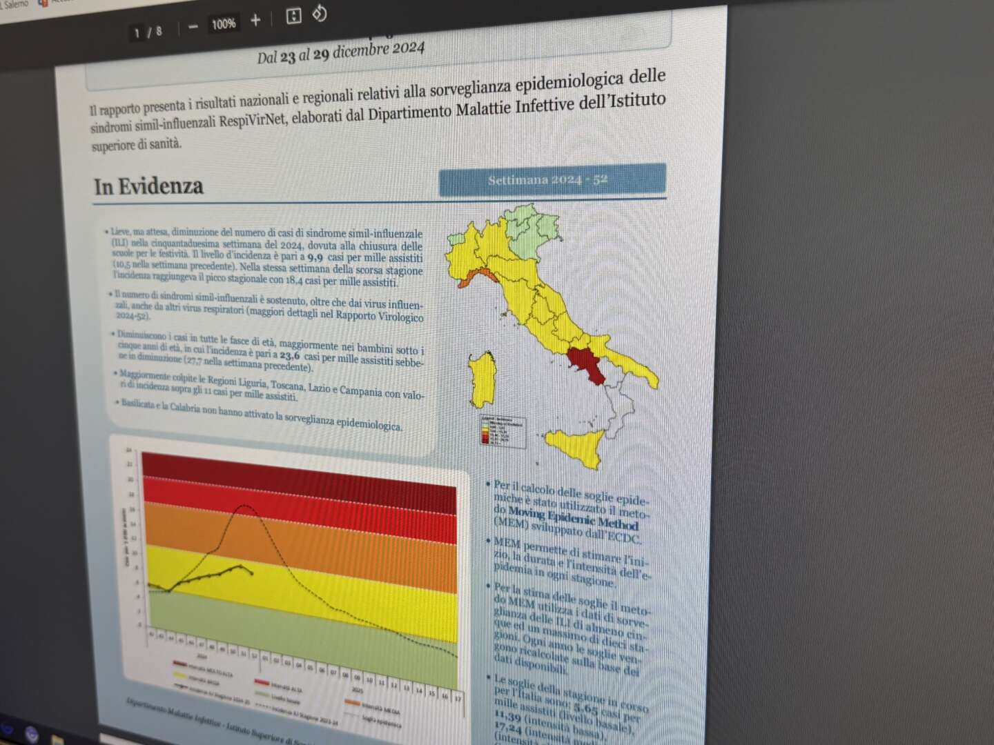 Influenza, c’è il picco in Campania: i consigli del Dipartimento di Prevenzione dell’Asl