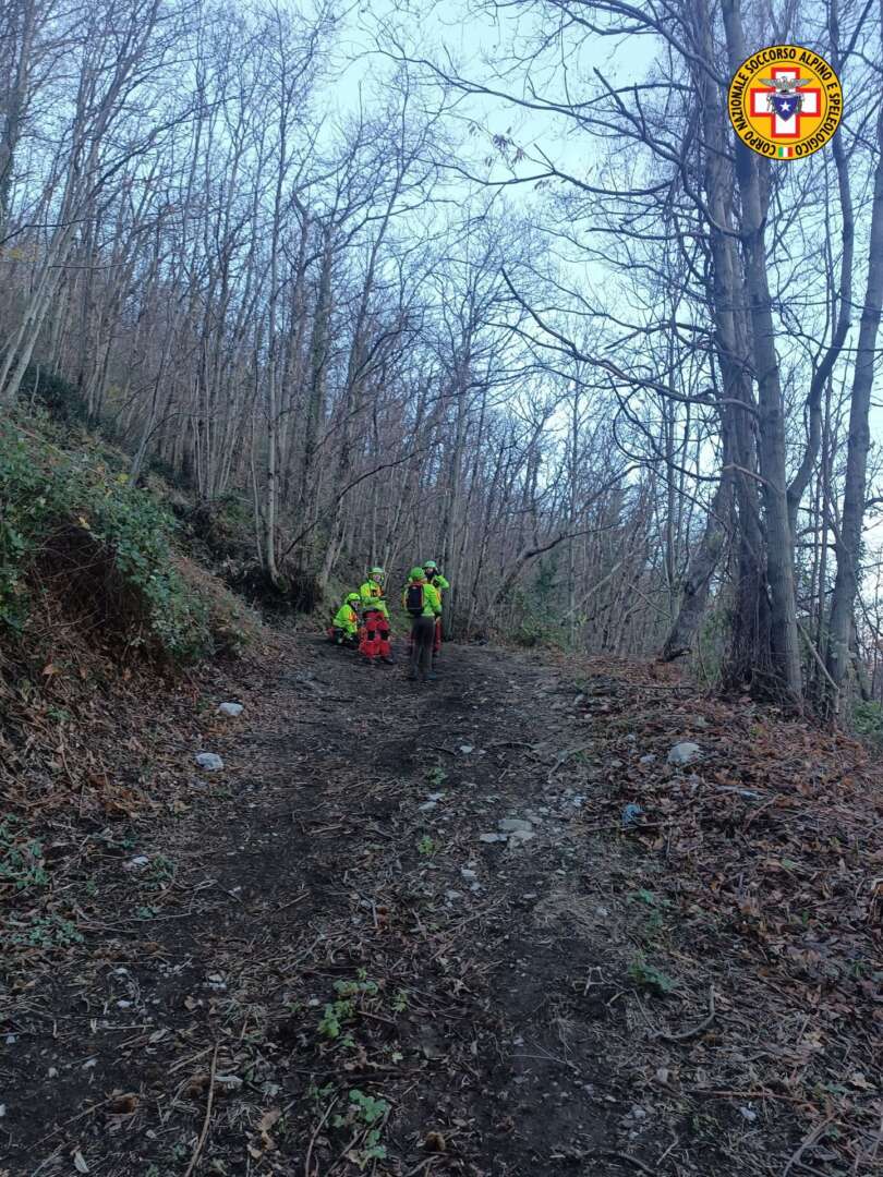 Incidente in mountain bike, Interviene il CNSAS e l’Elisoccorso