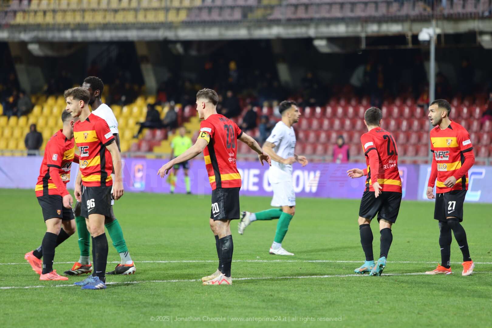 Benevento, contro il Crotone assenti in sei: i convocati di Auteri