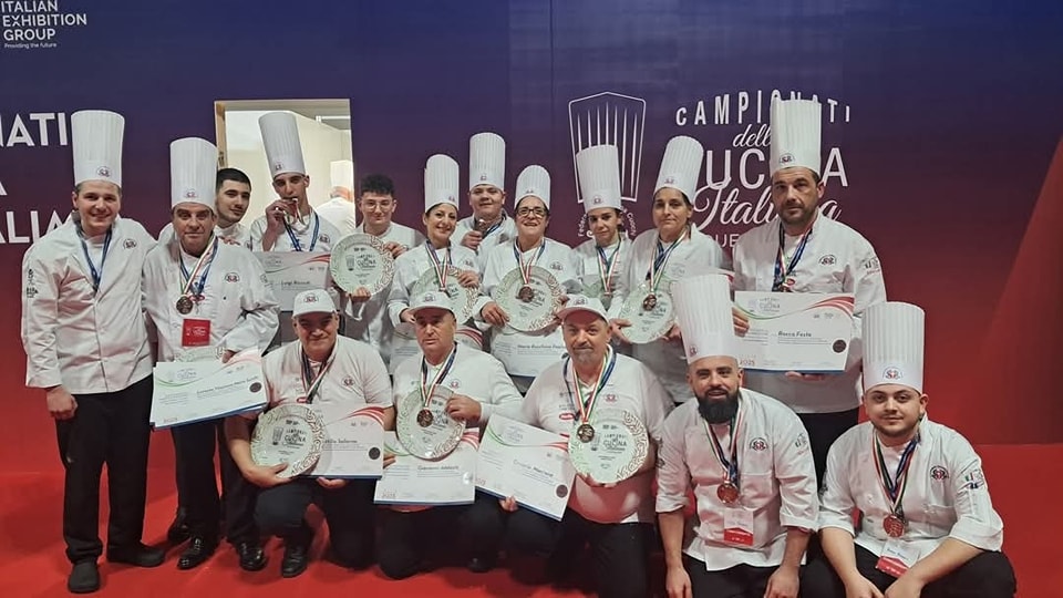 Campionati Italiani di Cucina, grande successo dell’Associazione Provinciale Cuochi di Benevento