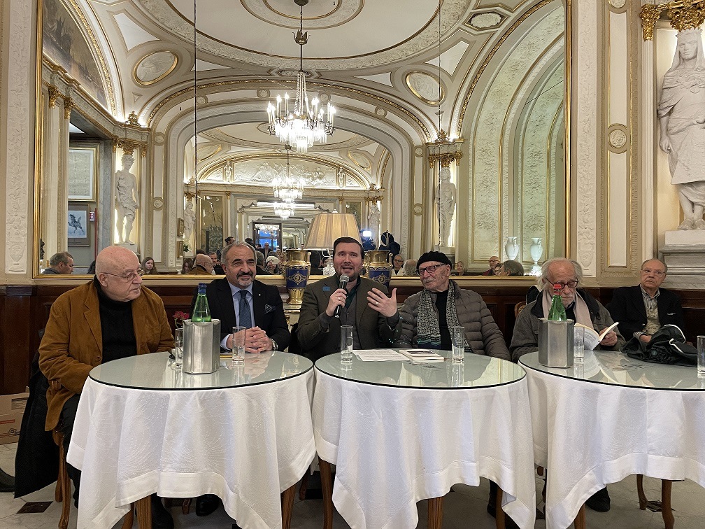 Al Gambrinus la presentazione del nuovo libro di Giuseppe Giorgio dedicato all’artista Buommino