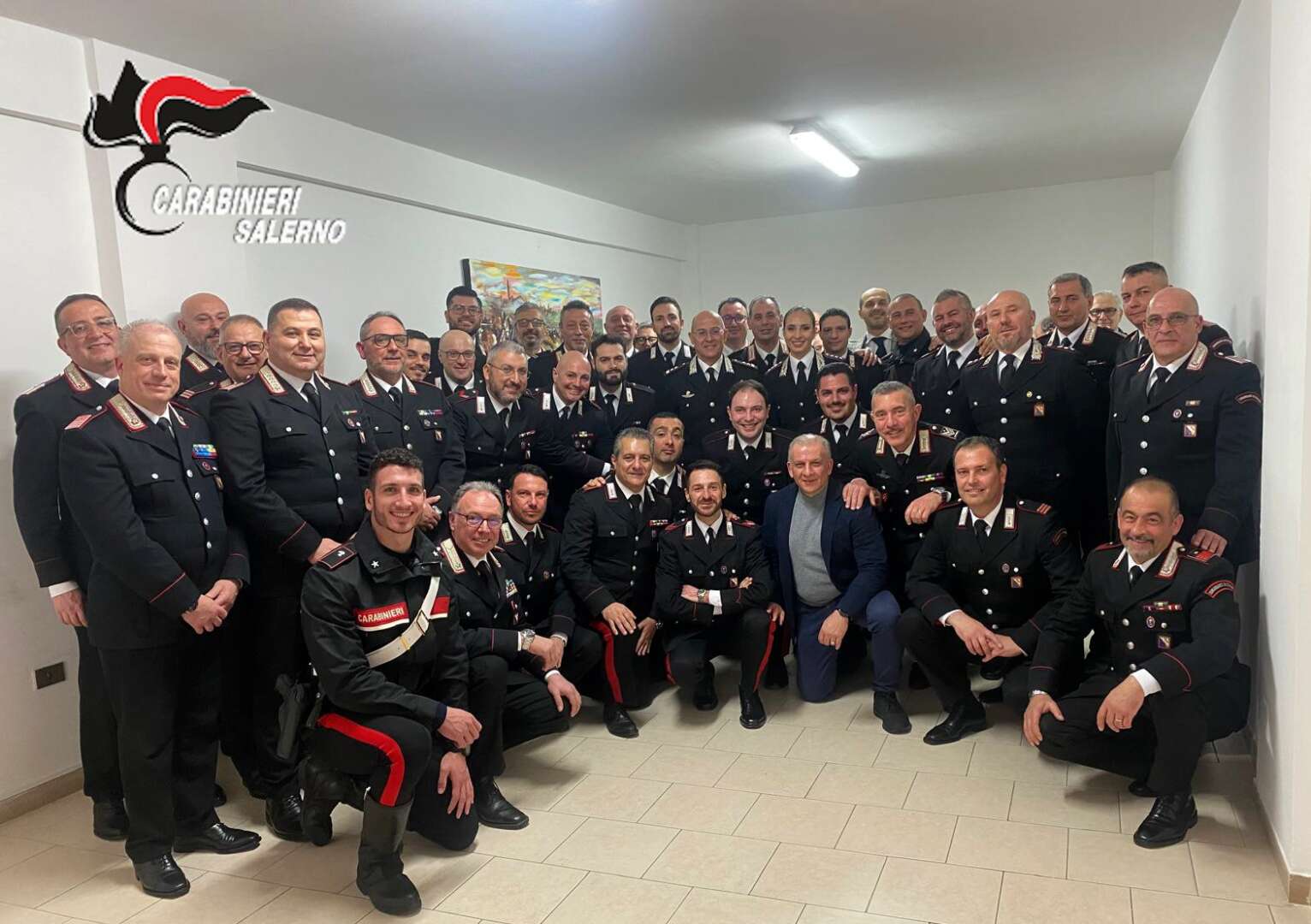 Carabinieri, il Generale di Divisione in visita alle compagnie di Eboli e Battipaglia