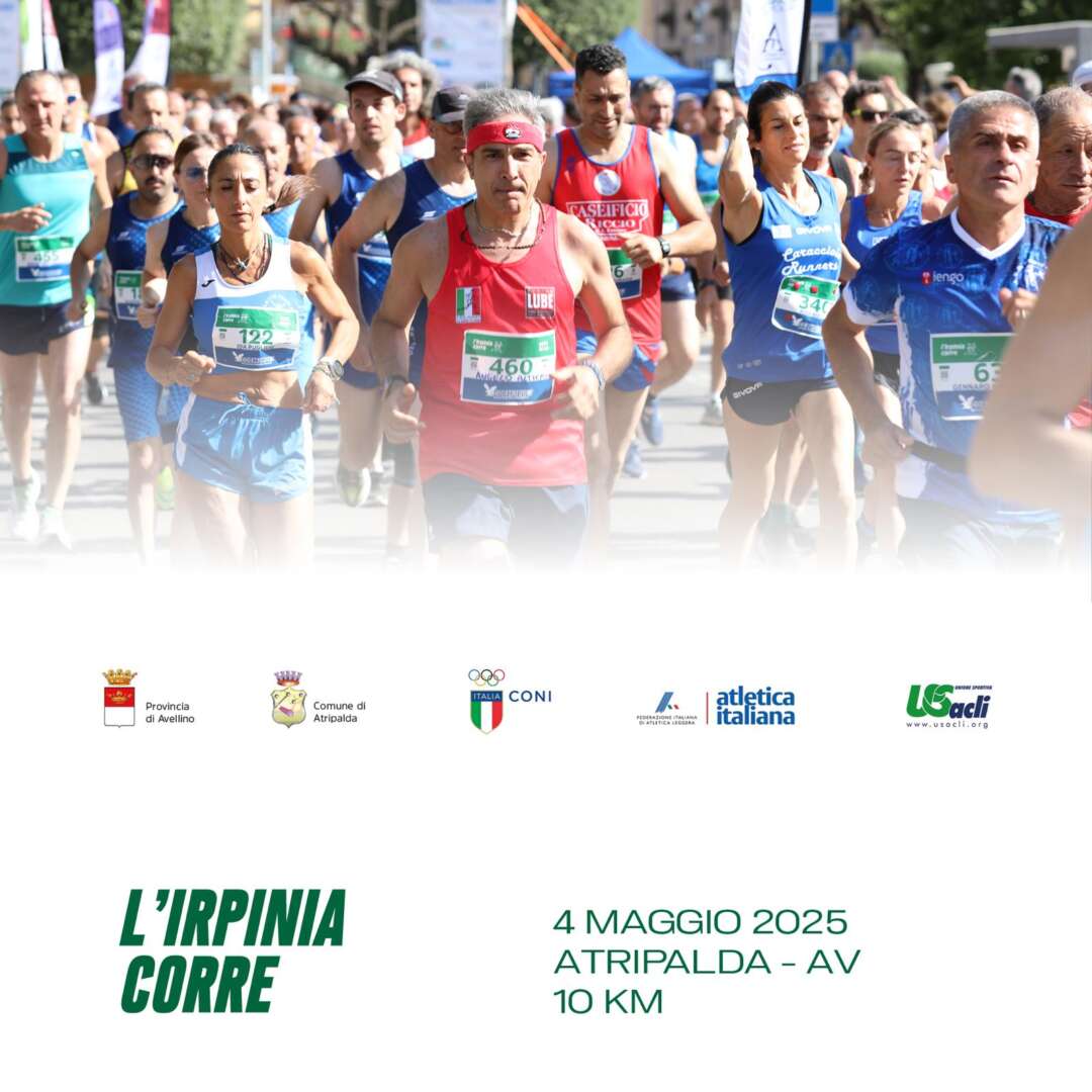 “L’Irpinia Corre”, edizione speciale con Ghemon testimonial