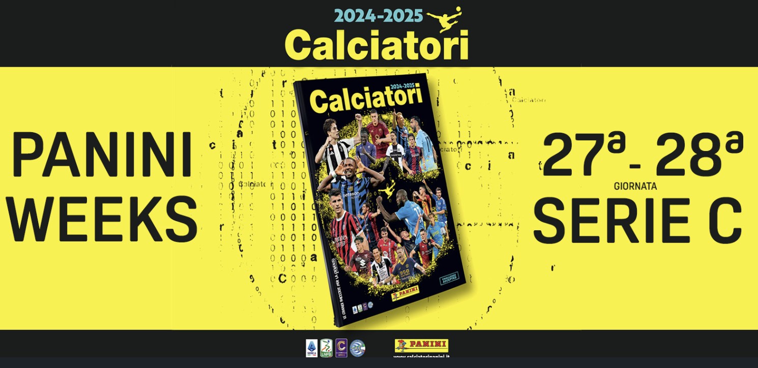 Panini Weeks: ritornano le figurine dei calciatori negli stadi di Serie C