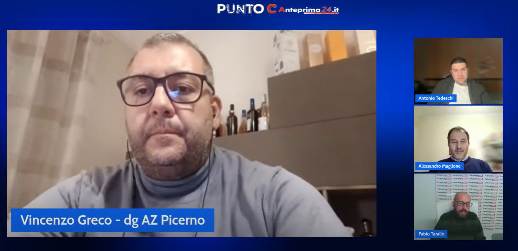 VIDEO/ Punto C, Vincenzo Greco diggì del Picerno: “Benevento e Monopoli in difficoltà, corsa  a due tra Cerignola e Avellino”