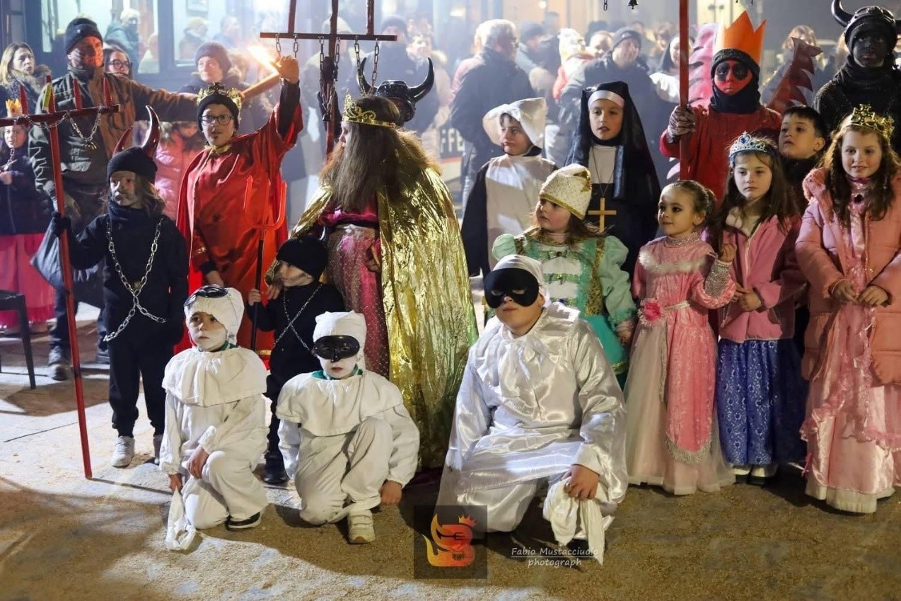 FOTO/ Il grande lavoro delle Pro Loco Sannite per il Carnevale