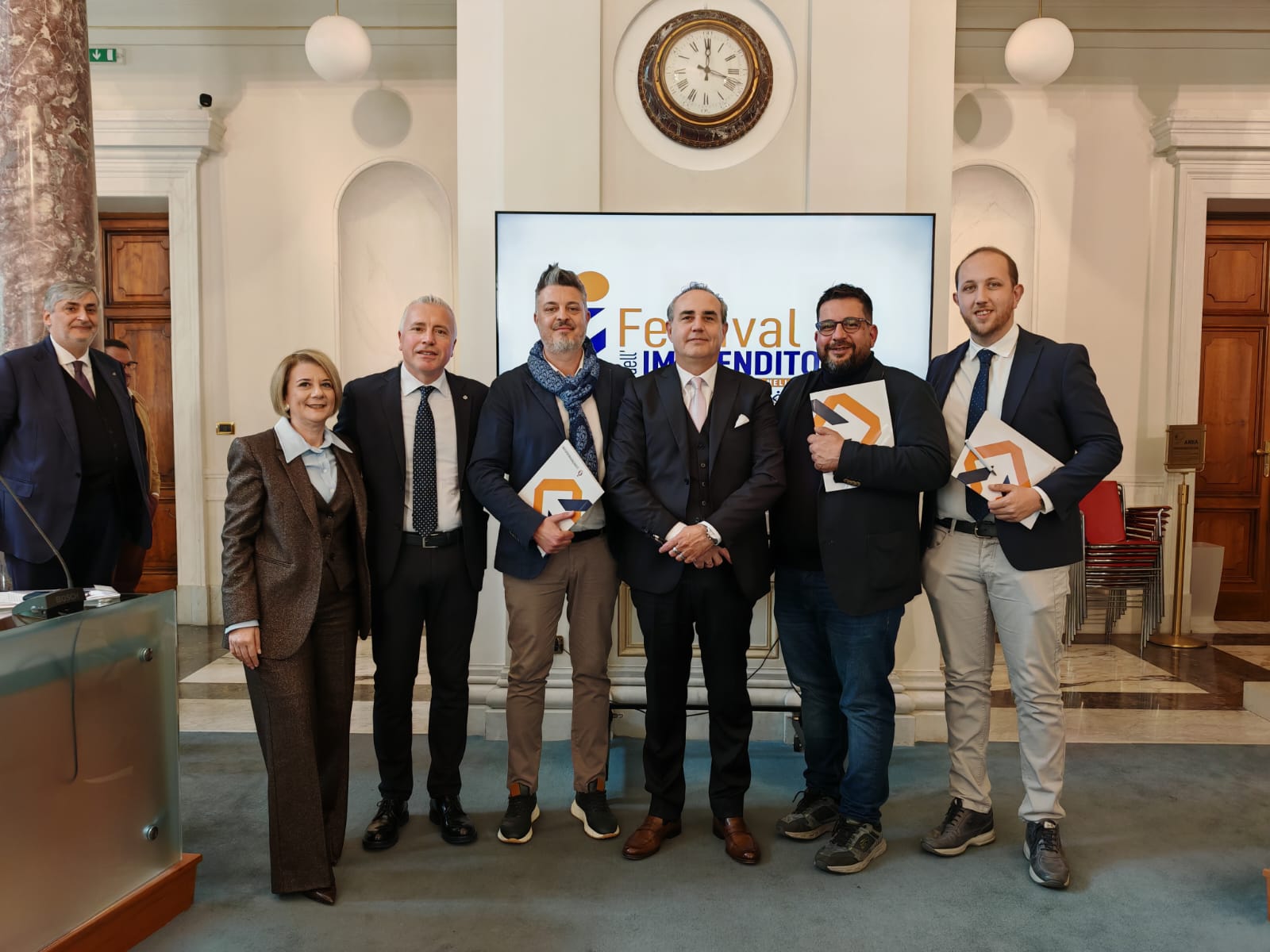 Anche Confimprenditori Sele Tanagro e Vallo di Diano alla presentazione del Festival degli imprenditori a Roma