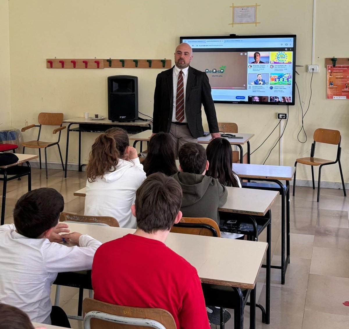 Giornata mondiale dell’Acqua, tour di Gesesa nelle scuole