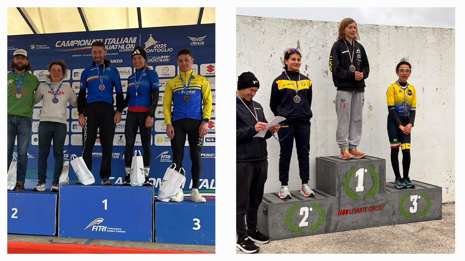 Kronos Triathlon sul podio ai “Campionati Italiani”: bene anche il settore giovanile con Keona Vetrone